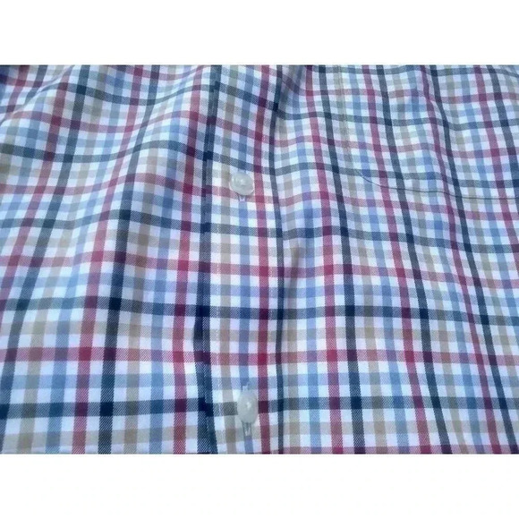 Duluth Trading Co. Mens Button Down Shirt Multicolor Plaid Long Sleeve Cotton L - Picture 4 of 6